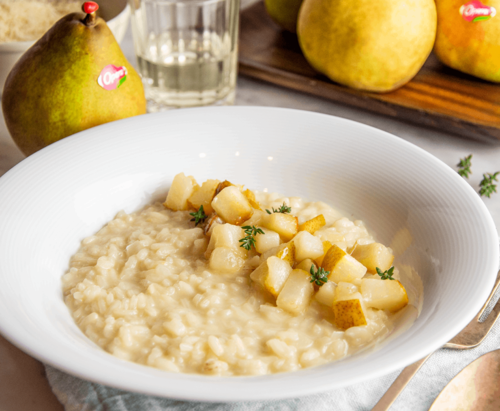 Ricetta Risotto Pere E Taleggio OPERA La Pera